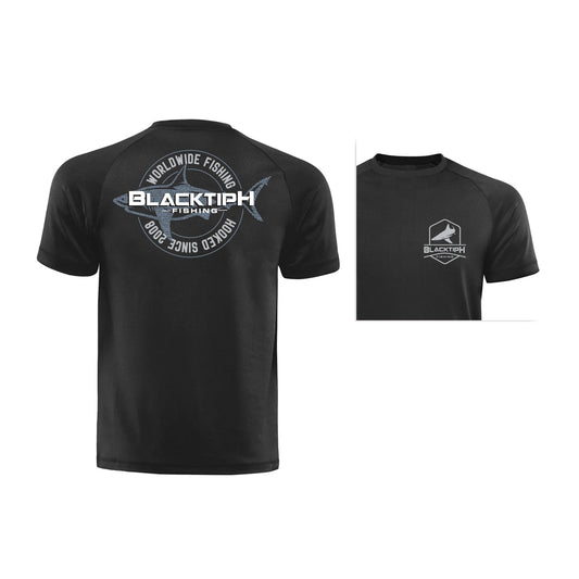 BlacktipH "Hooked Since 2008" with Polyblend Fabric Lifestyle T-Shirt - Angler's Pro Tackle & Outdoors