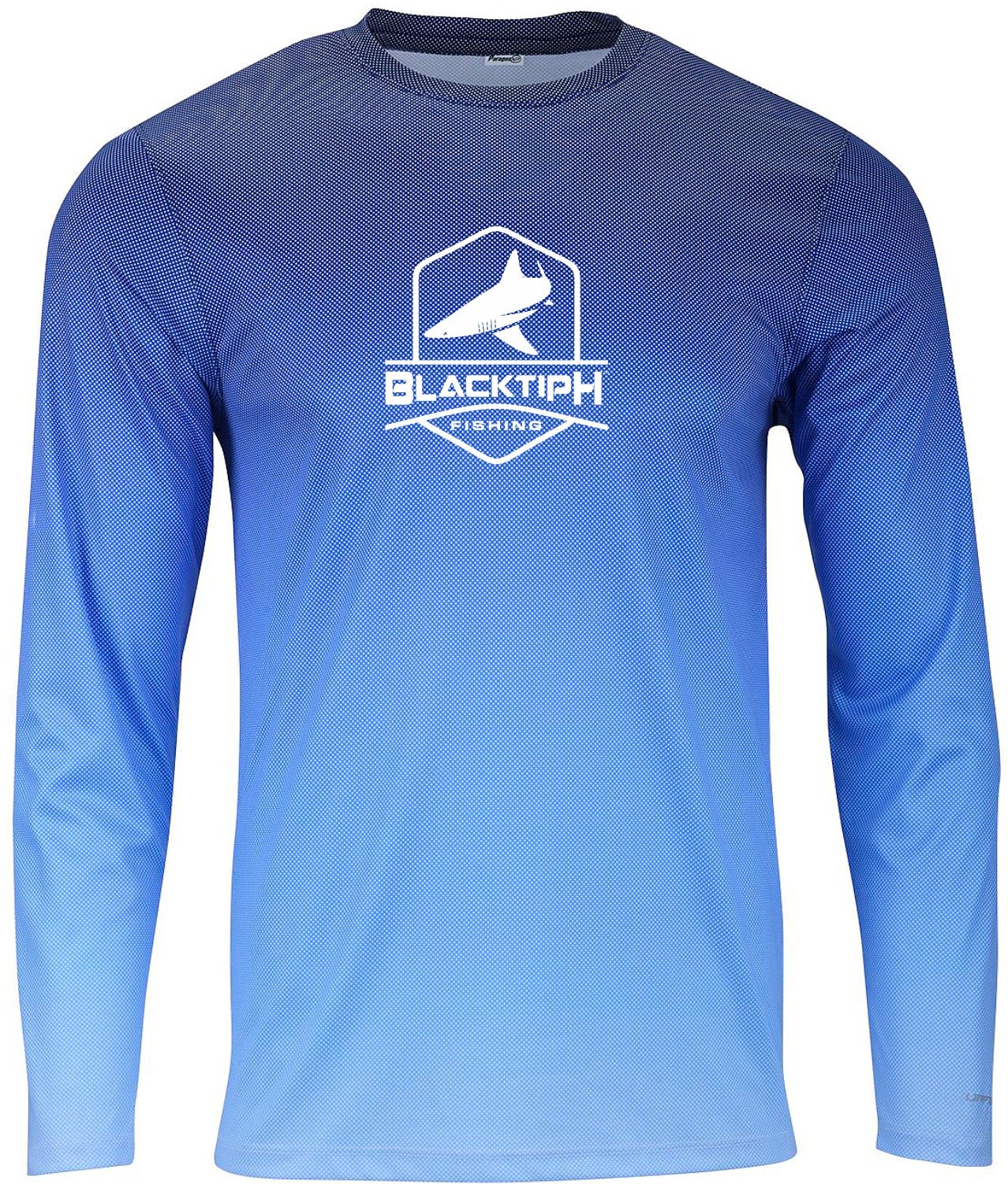 BlacktipH Interlock with UPF 50+ Protection Performance Shirt Faded Blue - Angler's Pro Tackle & Outdoors