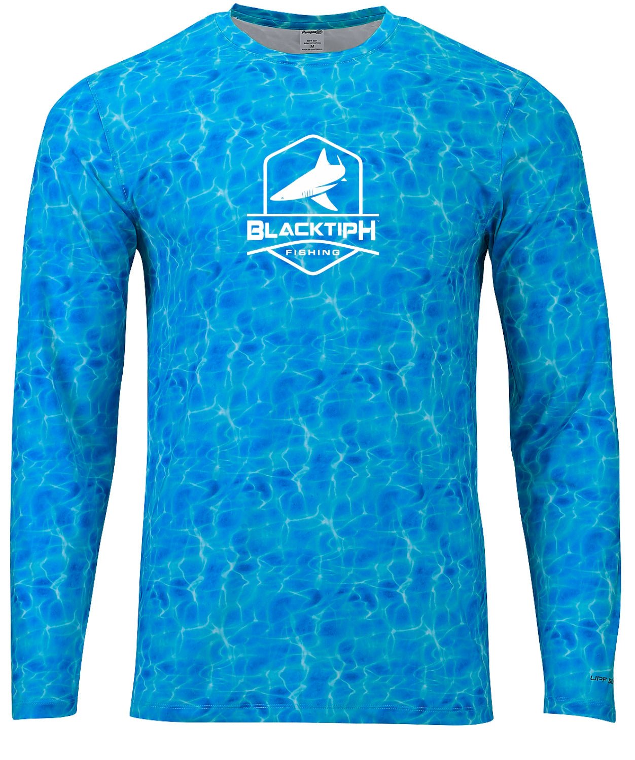 BlacktipH Interlock with UPF 50+ Protection Performance Shirt Shoreline Blue Water - Angler's Pro Tackle & Outdoors