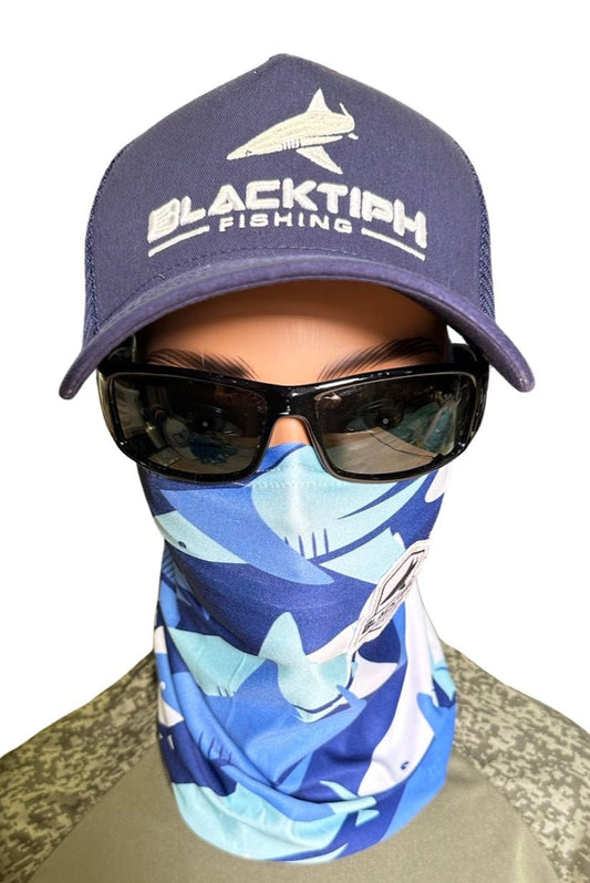 BlacktipH Light Blue Performance Face Shield - Angler's Pro Tackle & Outdoors