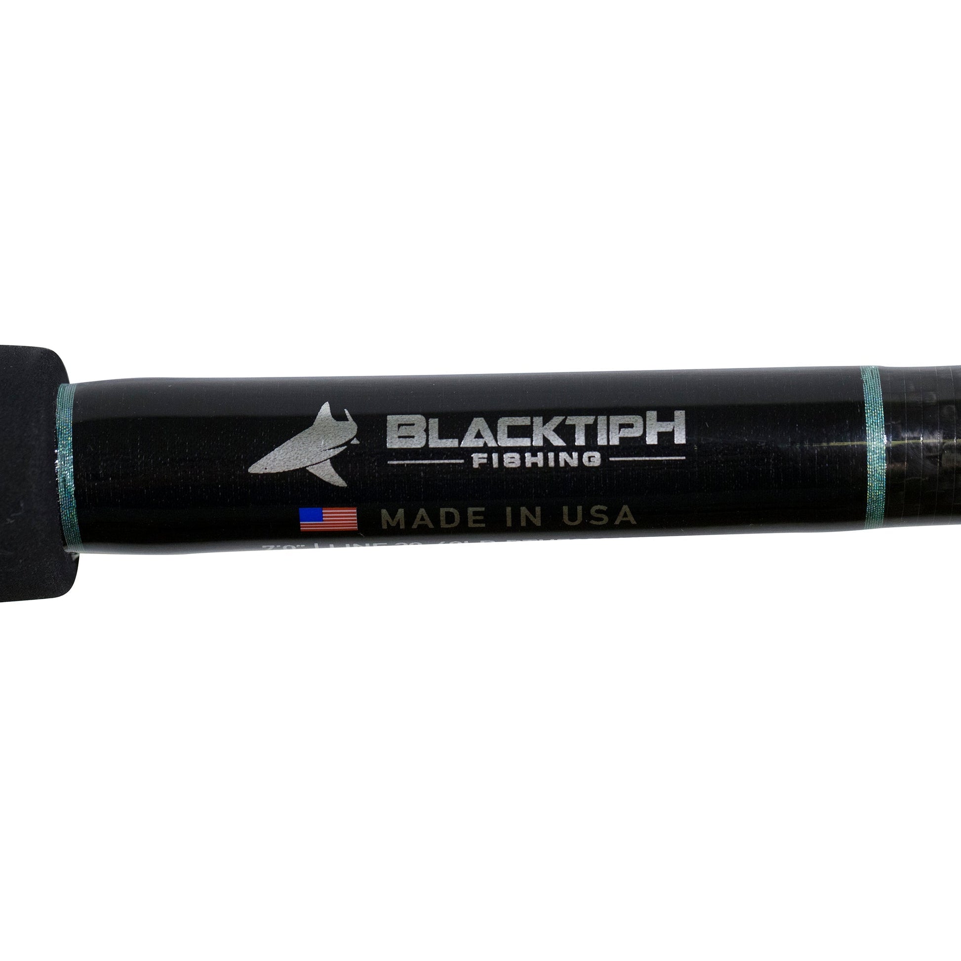 BlacktipH Live Bait Fishing Rod with Winthrop Epic Butt and Carbon Fiber Wrap - Angler's Pro Tackle & Outdoors