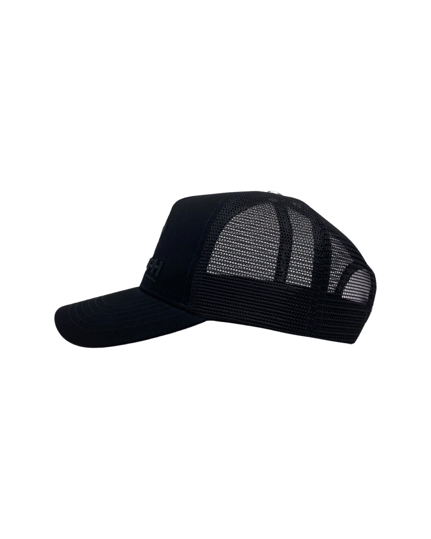 BlacktipH Midnight Black Embroidered Snapback 2.0 - Angler's Pro Tackle & Outdoors