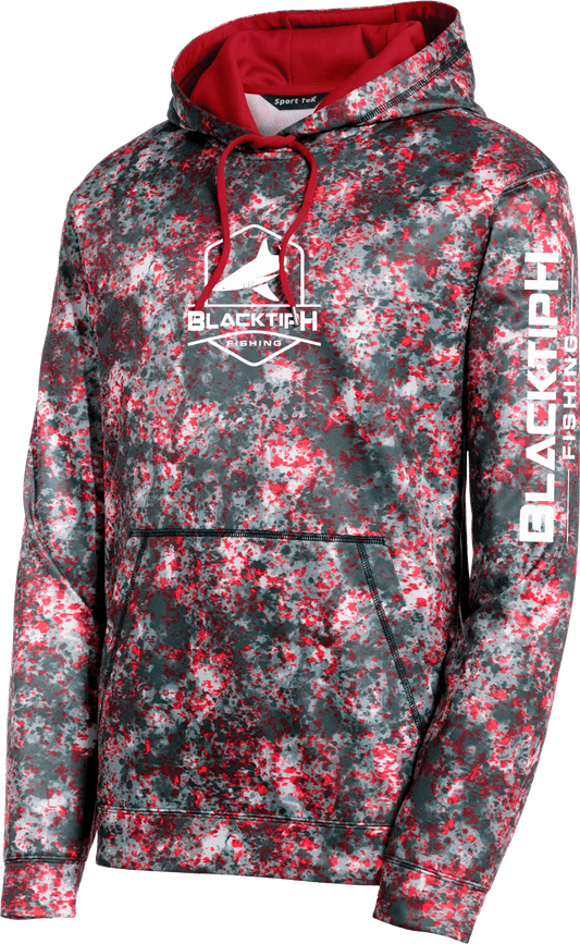 BlacktipH Mineral Freeze Fleece Hooded Pullover - Deep Red - Angler's Pro Tackle & Outdoors