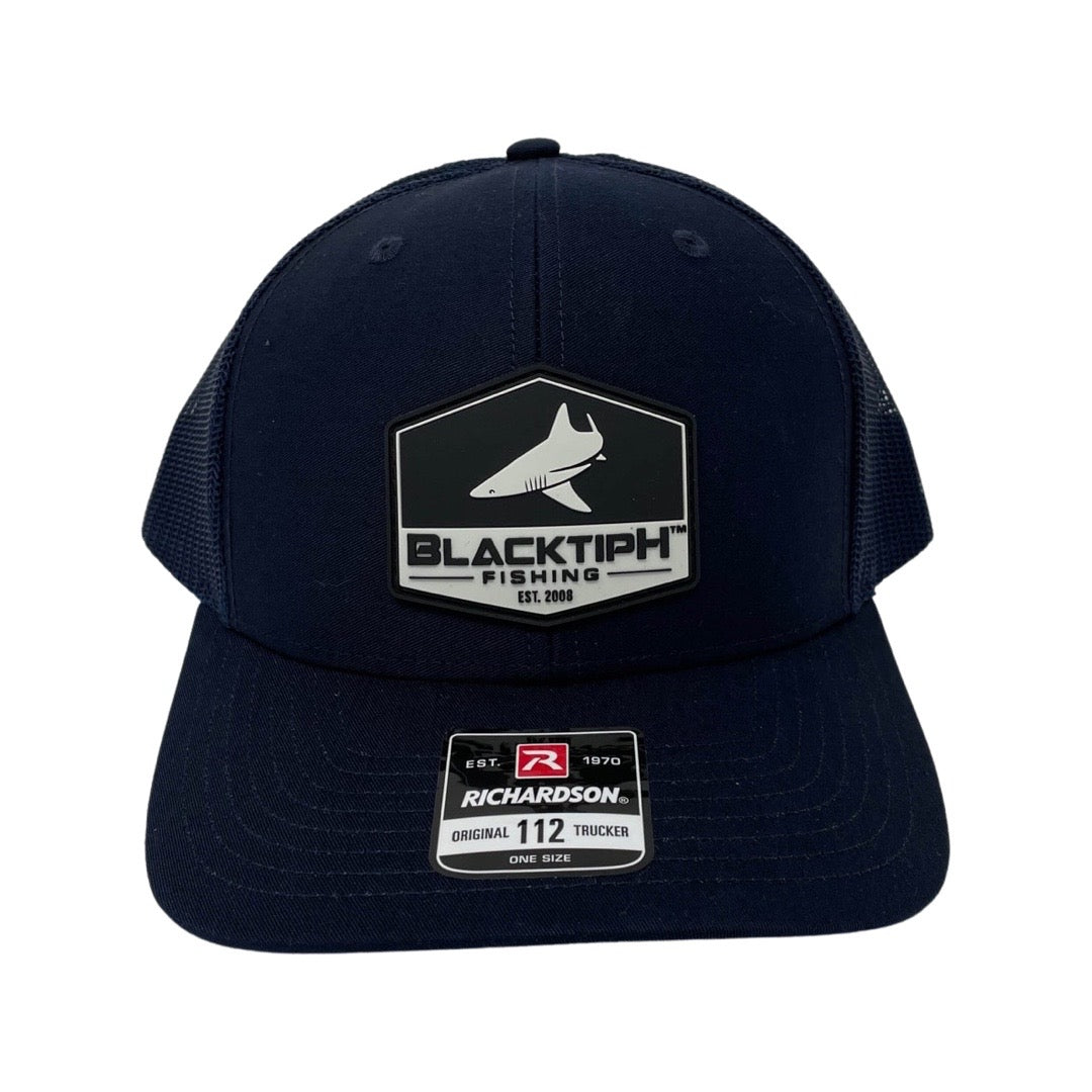 BlacktipH Navy Snapback Hat - Angler's Pro Tackle & Outdoors