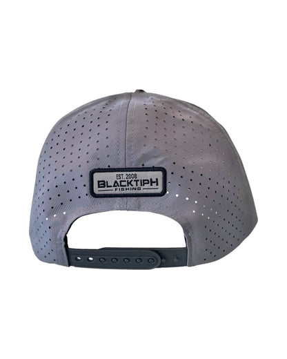 BlacktipH PVC Grey Performance Snapback Hat - Angler's Pro Tackle & Outdoors