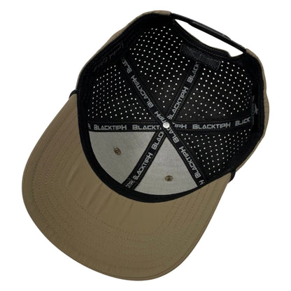 BlacktipH PVC Khaki Performance Snapback Hat - Angler's Pro Tackle & Outdoors