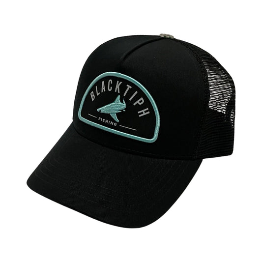 BlacktipH Snapback Hat with New Patch in Black and Teal - Angler's Pro Tackle & Outdoors