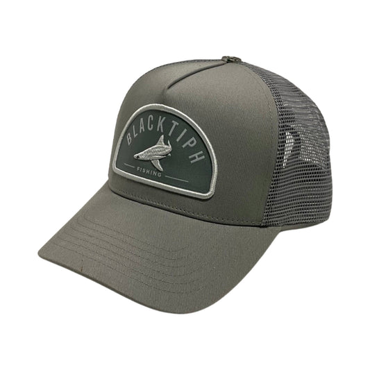 BlacktipH Snapback Hat with New Patch in Grey and White - Angler's Pro Tackle & Outdoors