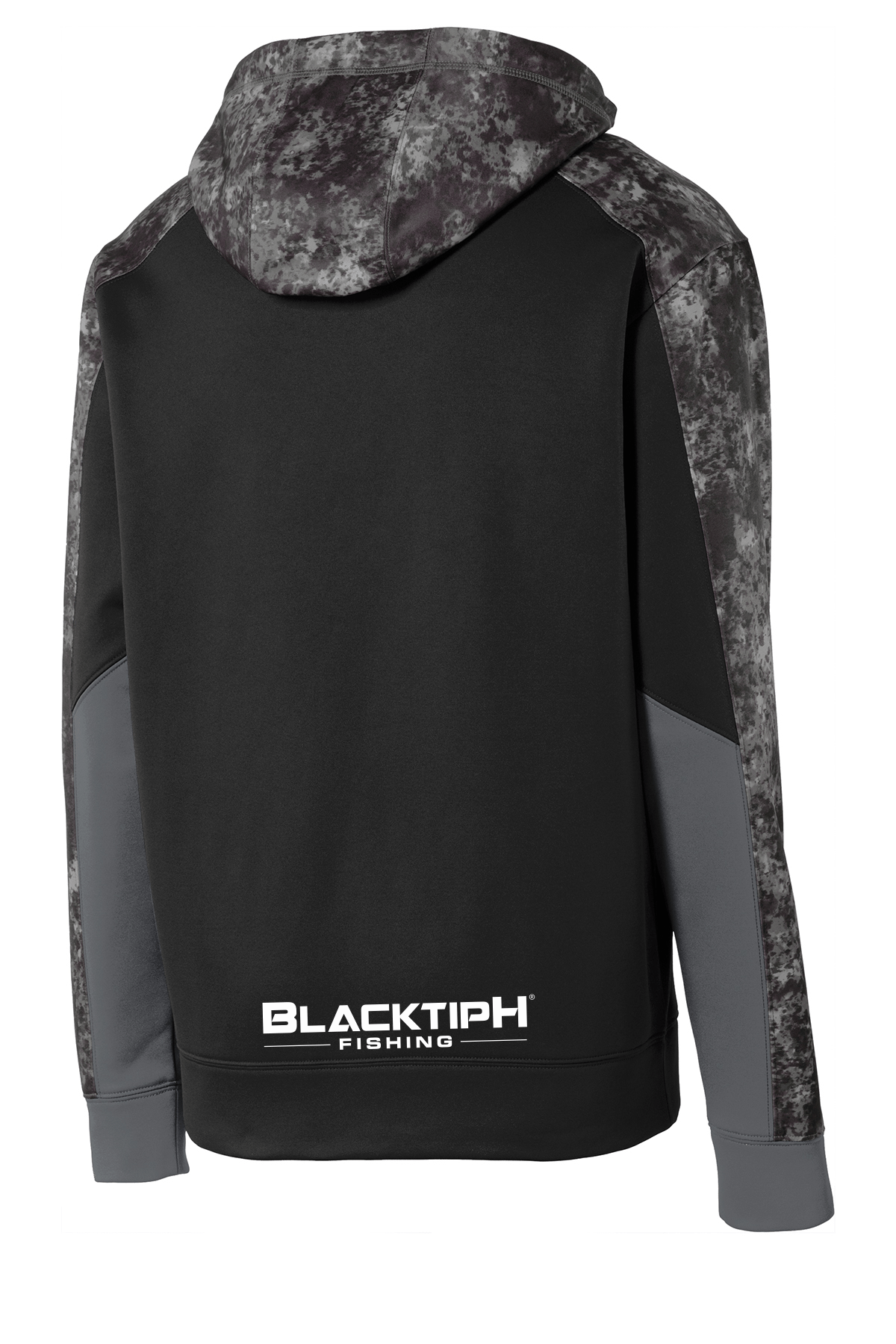 BlacktipH Youth Mineral Freeze Fleece Hooded Pullover - Black - Angler's Pro Tackle & Outdoors