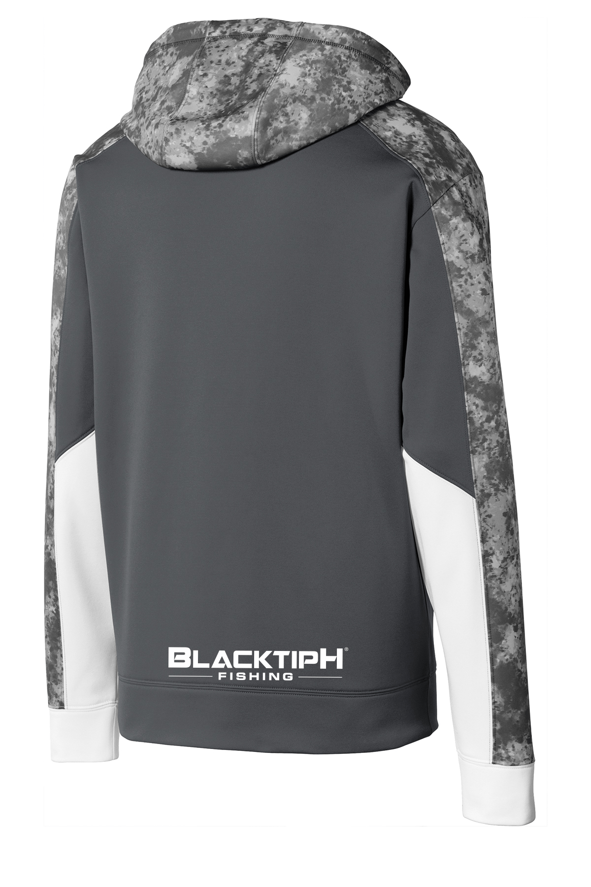 BlacktipH Youth Mineral Freeze Fleece Hooded Pullover - Grey - Angler's Pro Tackle & Outdoors