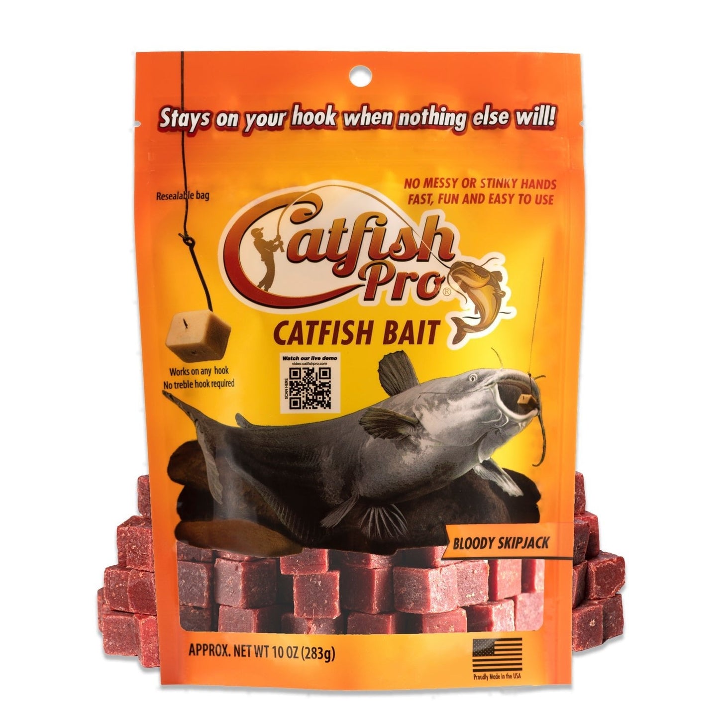 Catfish Pro Bloody Skipjack Catfish Bait