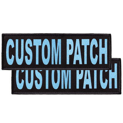 Dogline Personalized Removable Patches (Set of 2)