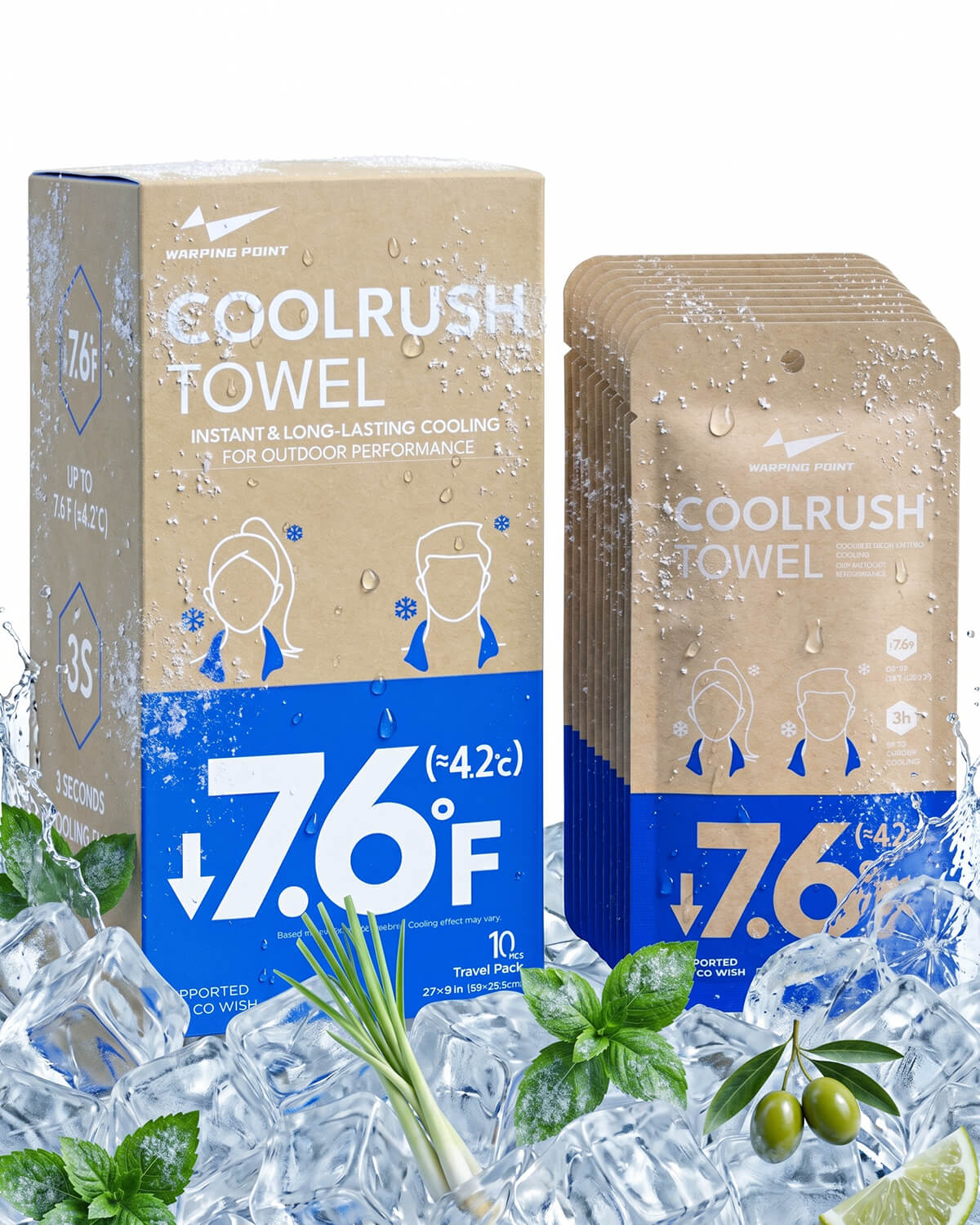 Warping Point CoolRush Towel