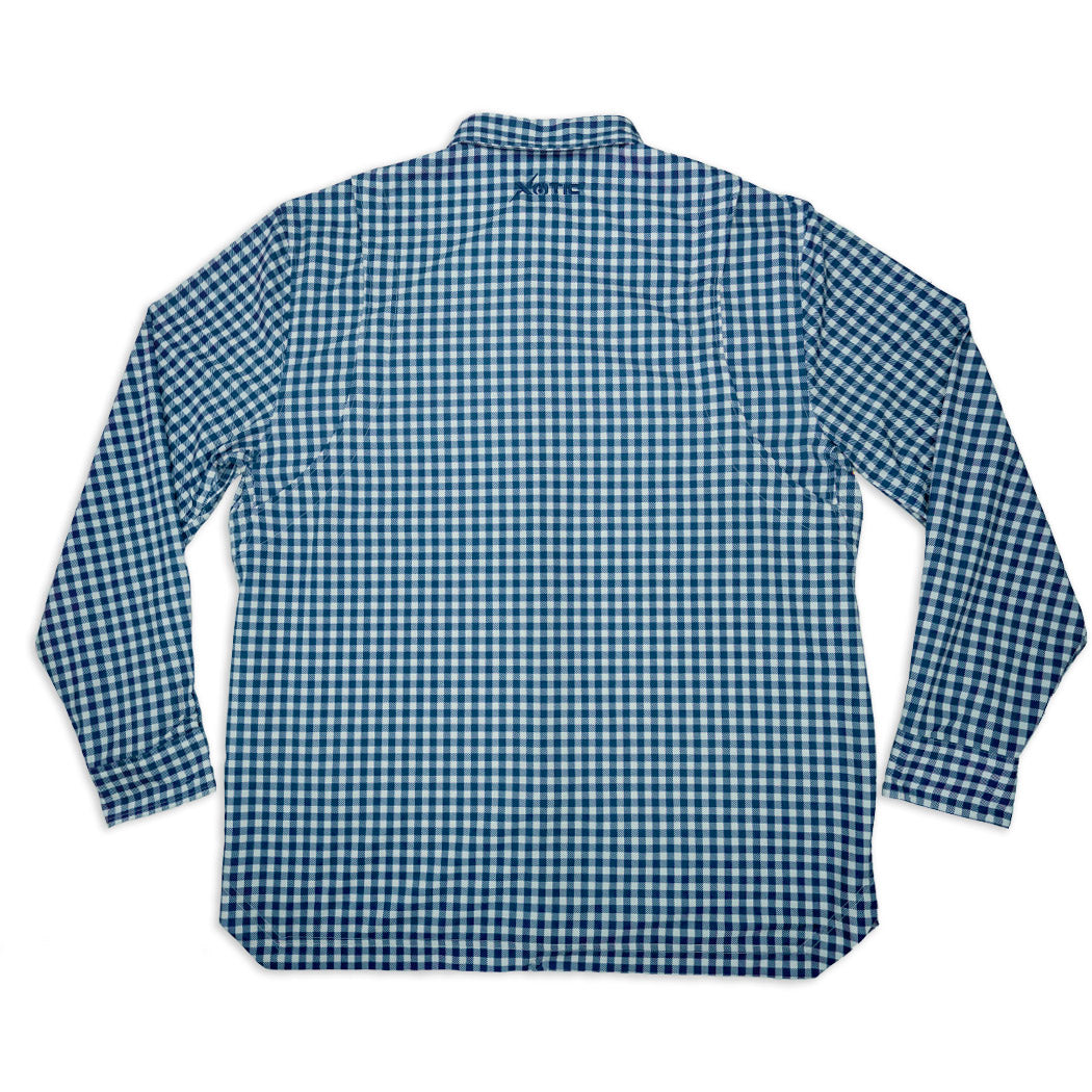 Xotic - Long Sleeve Patterned Lifestyle Button Down w/ REPEL-X