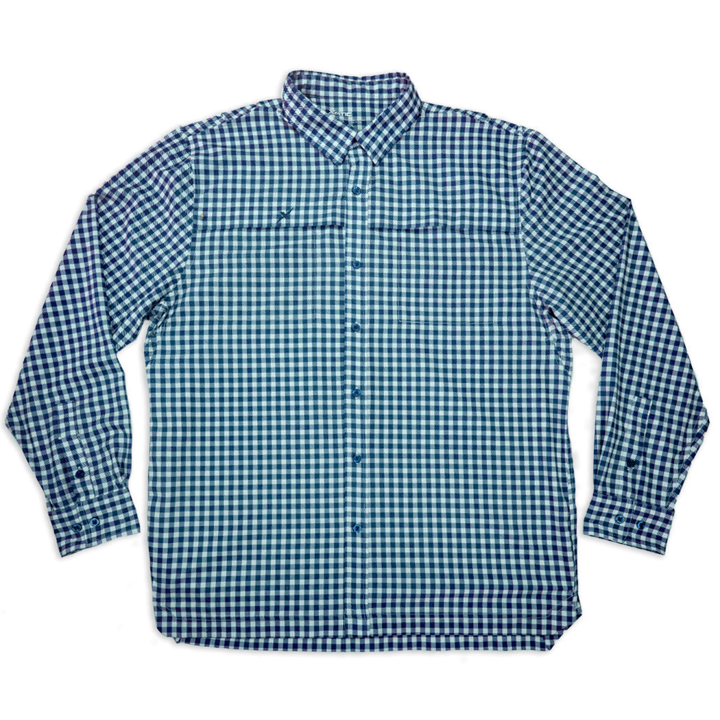 Xotic - Long Sleeve Patterned Lifestyle Button Down w/ REPEL-X