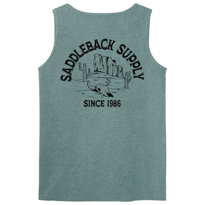 Saddleback Forsaken Desert Pigment Tank Top