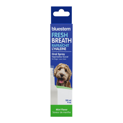 Bluestem Oral Care Dog Spray, Mint, 4 fl oz