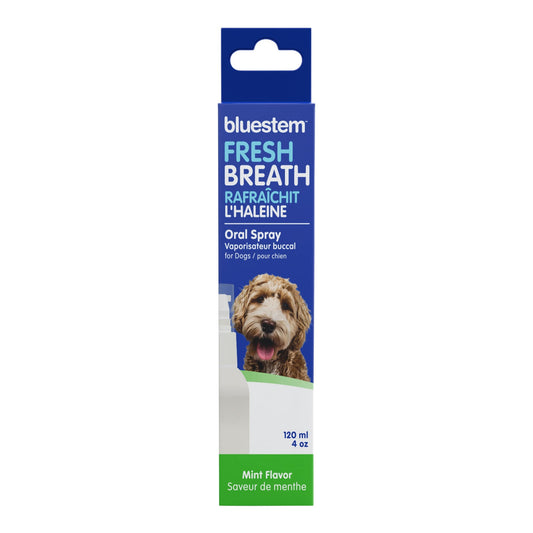 Bluestem Oral Care Dog Spray, Mint, 4 fl oz