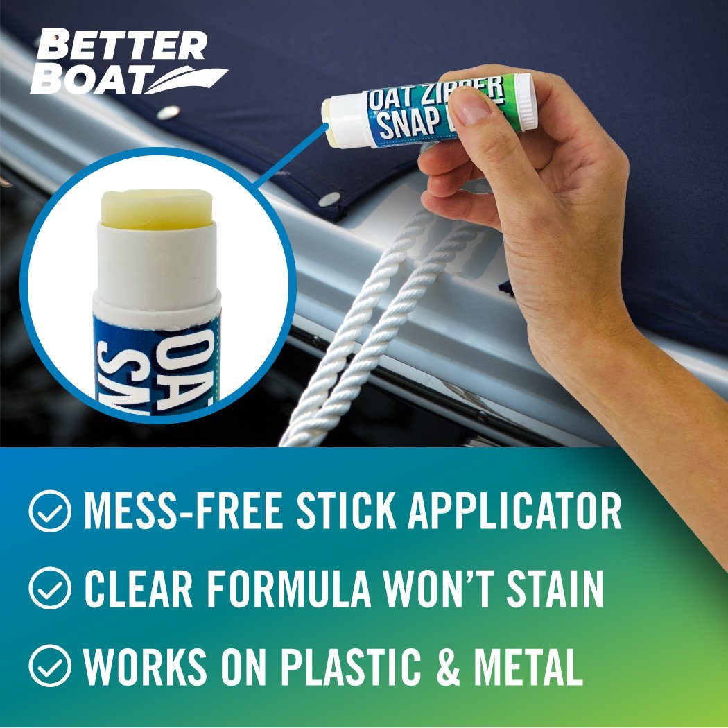 Better Boat - Boat Zipper and Snap Lube