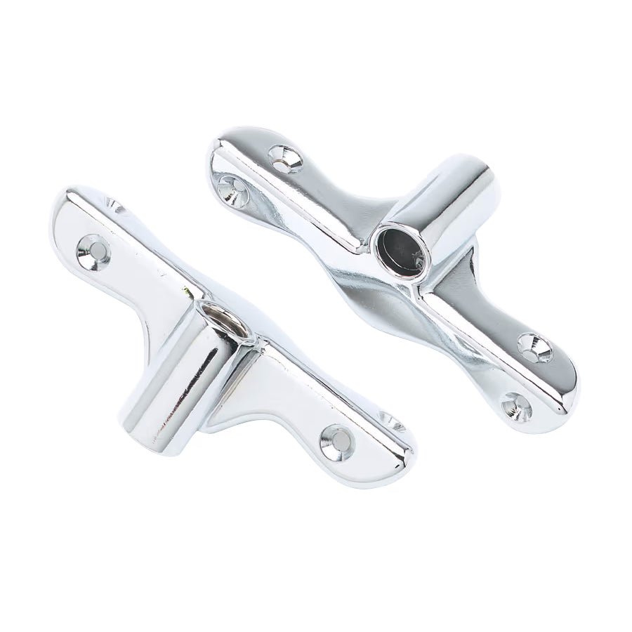 Boater Sports PAIR Chrome Plated Oarlock Socket 1/2" Shank 56108 - Angler's Pro Tackle & Outdoors