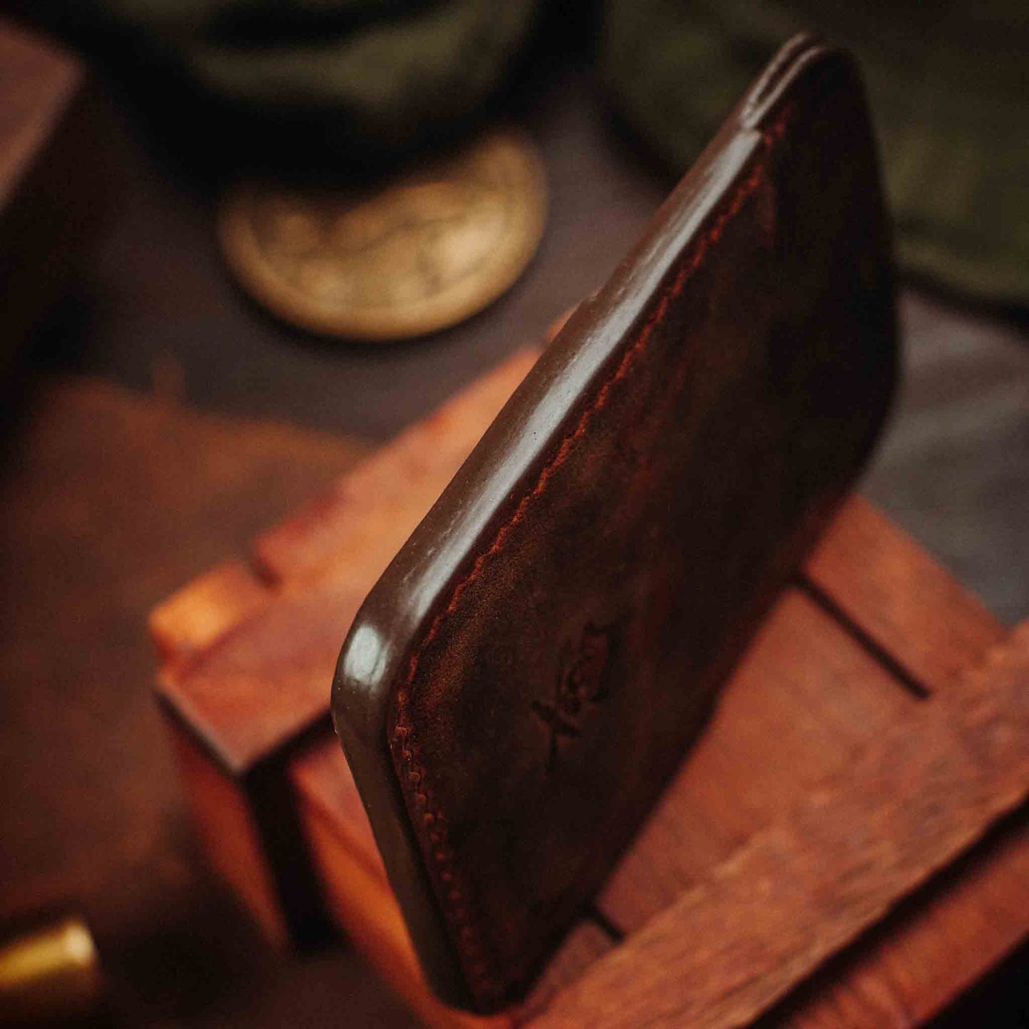 Pirate Goods Slim Leather Wallet - Boatswain v3 | Minimalist Card Holder | EDC