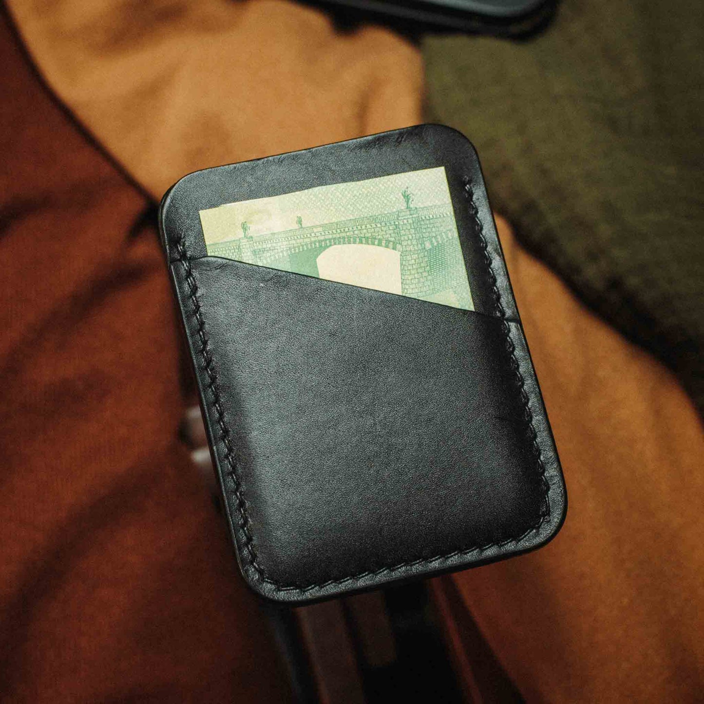 Pirate Goods Slim Leather Wallet - Boatswain v3 | Minimalist Card Holder | EDC