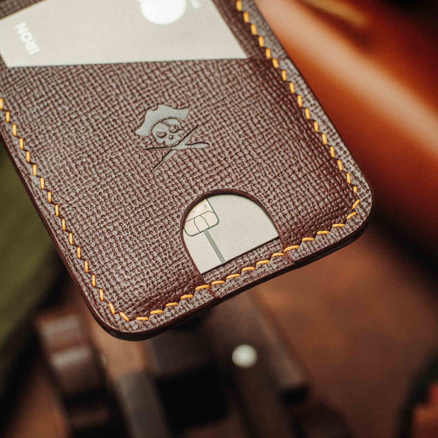 Pirate Goods Minimalist Leather Wallet - Boatswain v4 | Slim Card Holder | EDC