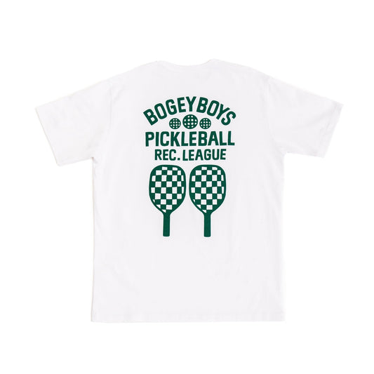 BOGEY BOYS PICKLEBALL TEE - WHITE - Angler's Pro Tackle & Outdoors