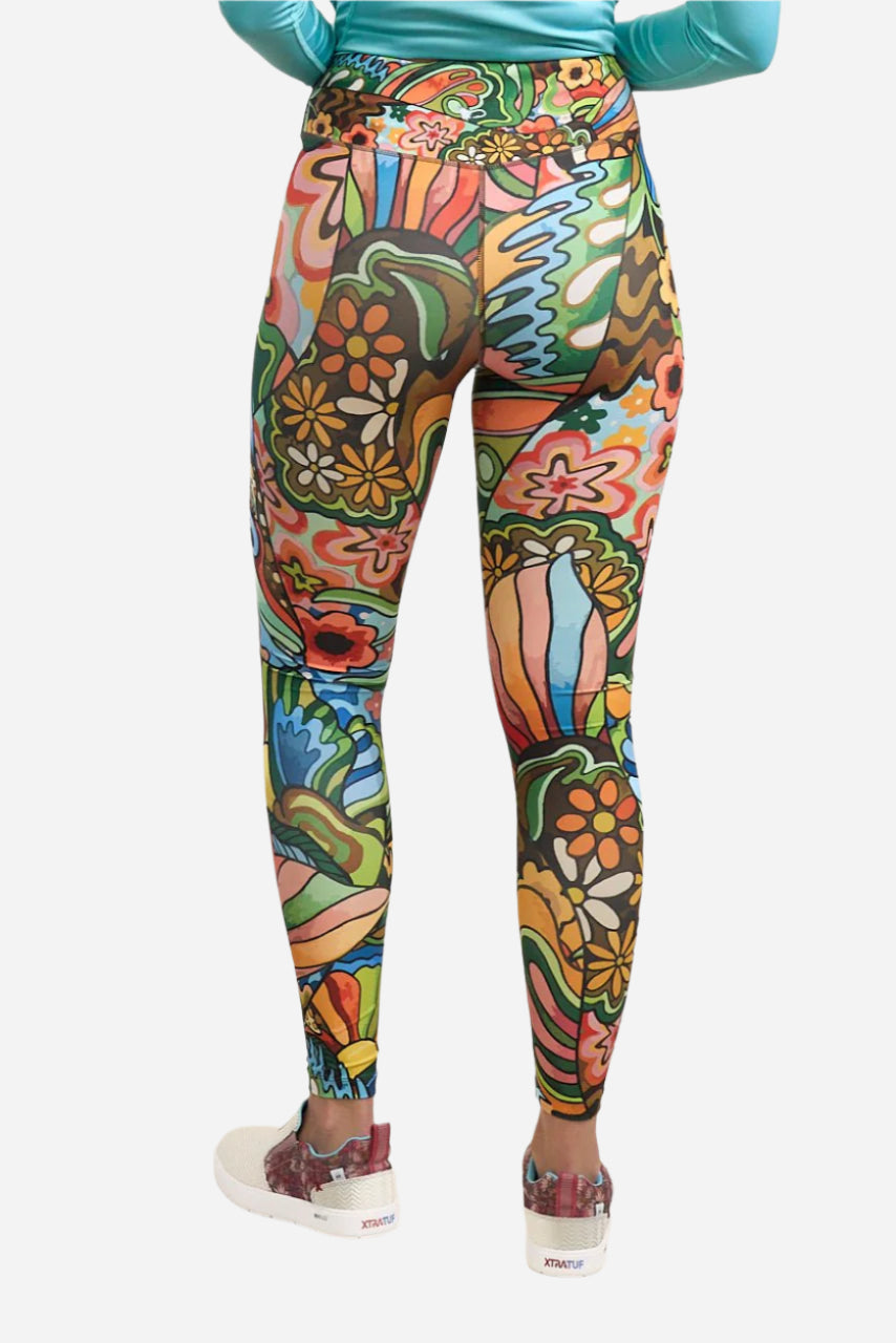 FisheWear Boho Bass High-Waisted Leggings