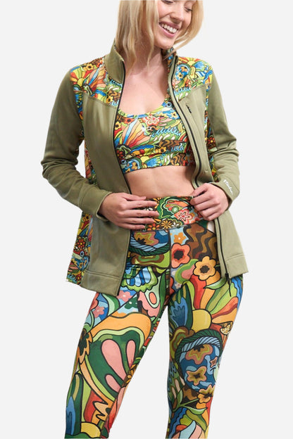 FisheWear Boho Bass High-Waisted Leggings
