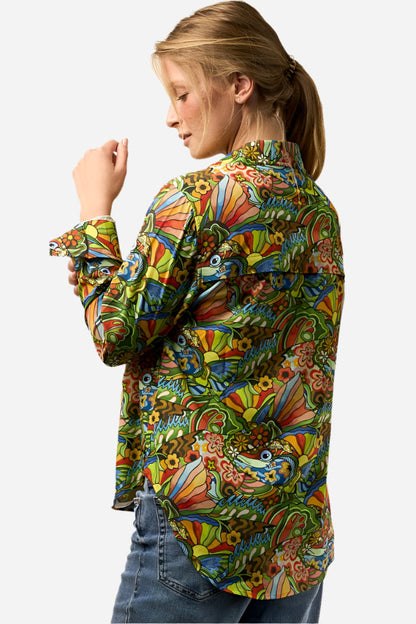 FisheWear Boho Bass Tunic Fishing Shirt