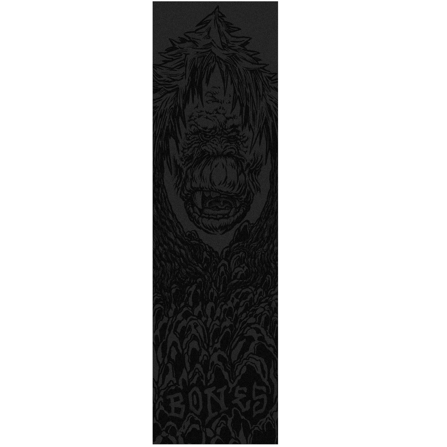 Bones Forest Face Single Sheet Griptape 9″x33″ - Black - Angler's Pro Tackle & Outdoors