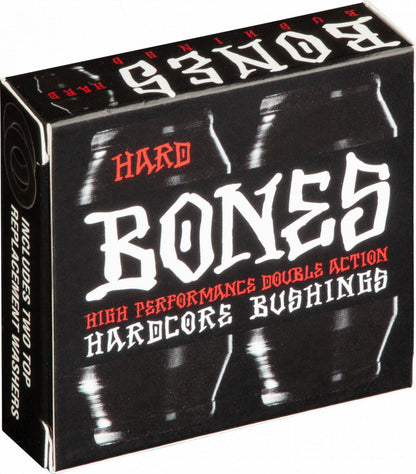 Bones Hardcore Hard Bushings 96a - Black/Black (Set of 4) - Angler's Pro Tackle & Outdoors