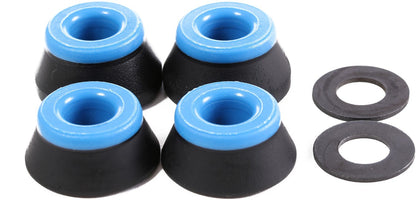 Bones Hardcore Soft Bushings 81a - Blue/Black (Set of 4) - Angler's Pro Tackle & Outdoors