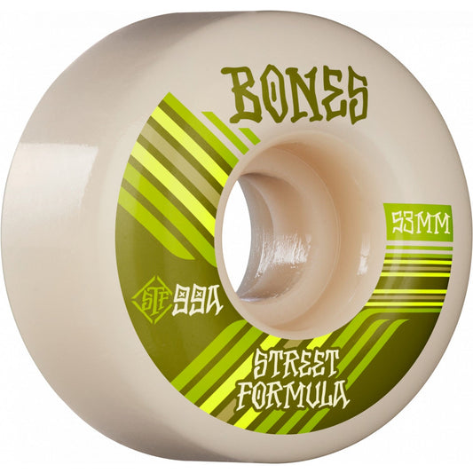 Bones STF Retros V4 53mm 99a Wheels - White (Set of 4) - Angler's Pro Tackle & Outdoors