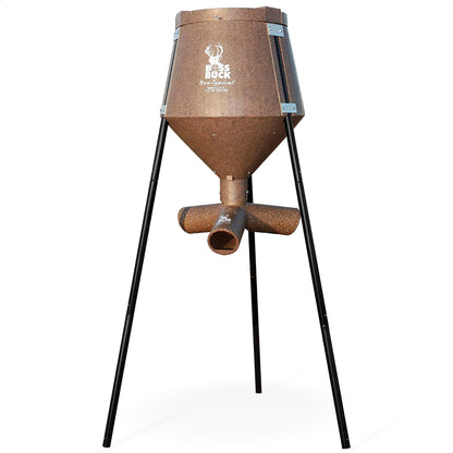 Boss Buck 200 Pound Gravity Fed Tripod Game Deer Corn and Protein Pellet Feeder - Angler's Pro Tackle & Outdoors