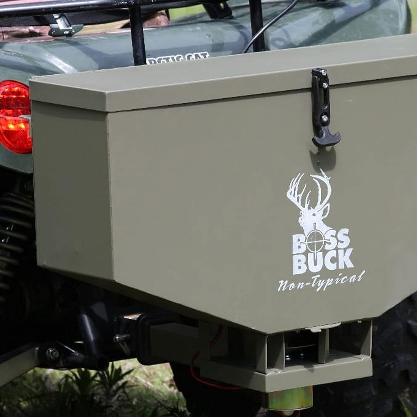 Boss Buck BB - 1.80 80 Pound Capacity Non - Typical ATV Feed Spreader and Seeder - Angler's Pro Tackle & Outdoors