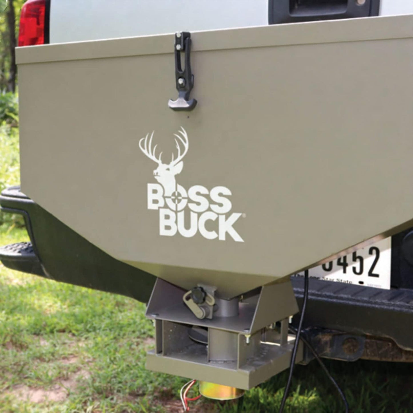 Boss Buck BB - 1.80 80 Pound Capacity Non - Typical ATV Feed Spreader and Seeder - Angler's Pro Tackle & Outdoors