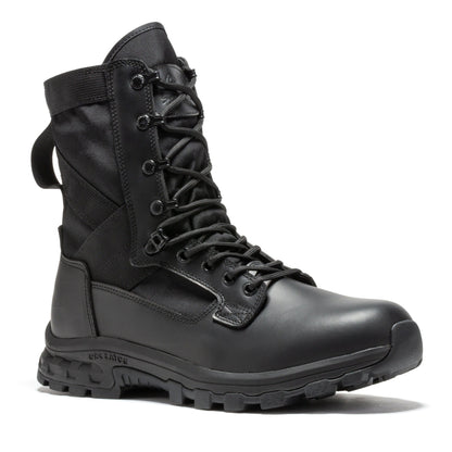 RockRooster Botas Pro Black Men's 8 inch Side Zipper Military Tactical Boots BP401BK