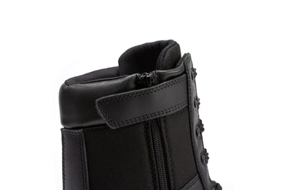RockRooster Botas Pro Black Men's 8 inch Side Zipper Military Tactical Boots BP703