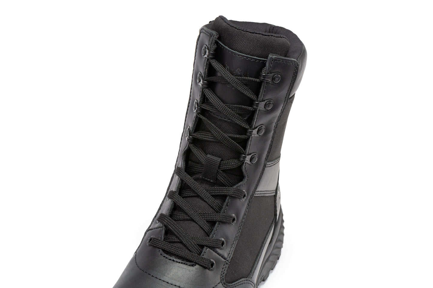 RockRooster Botas Pro Black Men's 8 inch Side Zipper Military Tactical Boots BP703
