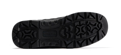 RockRooster Botas Pro Black Men's 8 inch Side Zipper Rubber Sole Tactical Boots BMP110BK