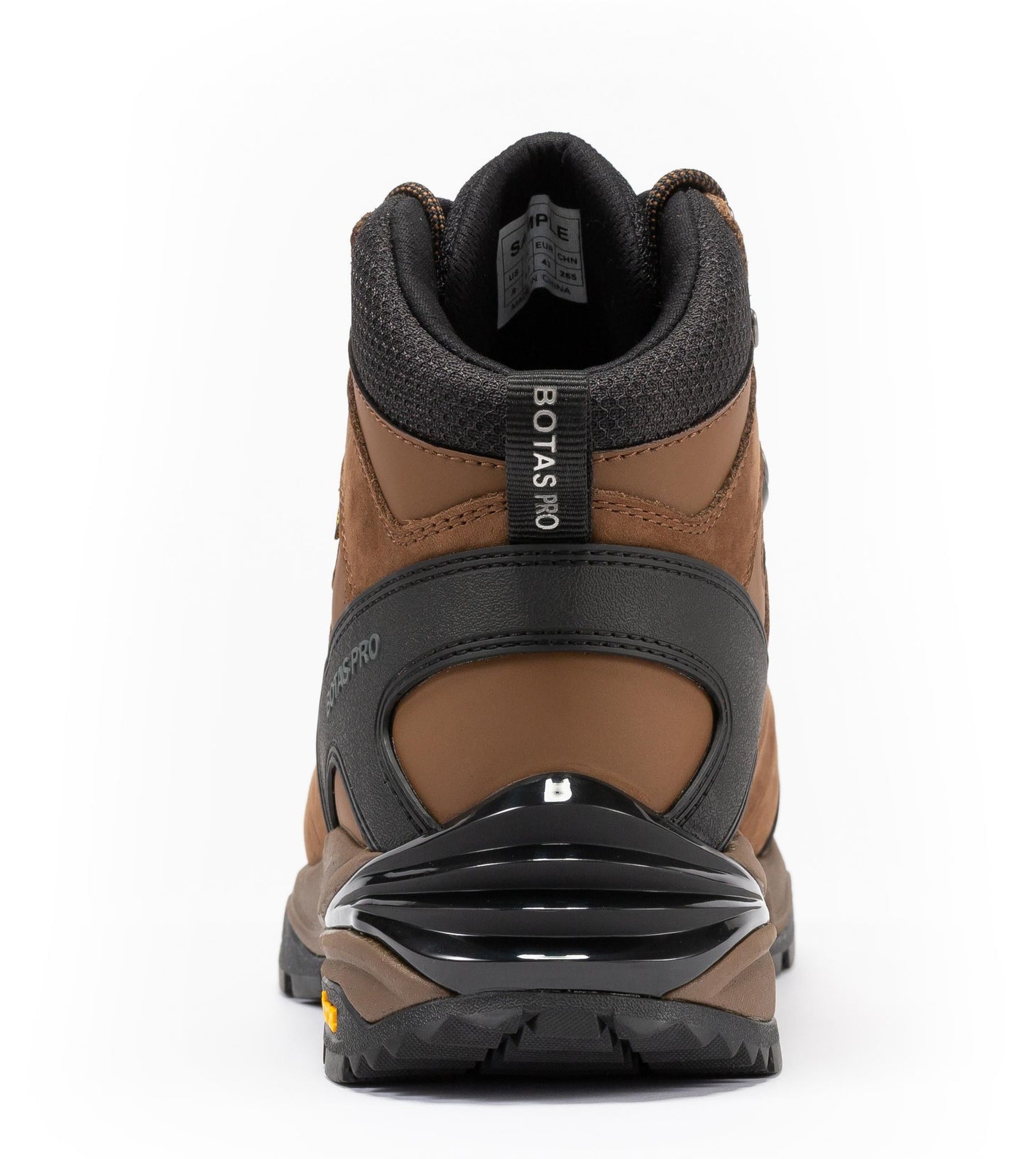 RockRooster Botas Pro Brown 6 Inch Waterproof Hiking Boots with VIBRAM® Traction Lug Outsole  BP22121