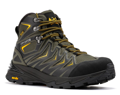 RockRooster Botas Pro Metallic Green 6 Inch Waterproof Hiking Boots with VIBRAM® Traction Lug Outsole  BP22111