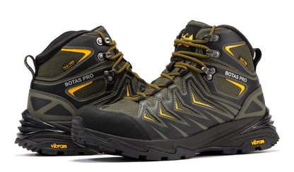 RockRooster Botas Pro Metallic Green 6 Inch Waterproof Hiking Boots with VIBRAM® Traction Lug Outsole  BP22111