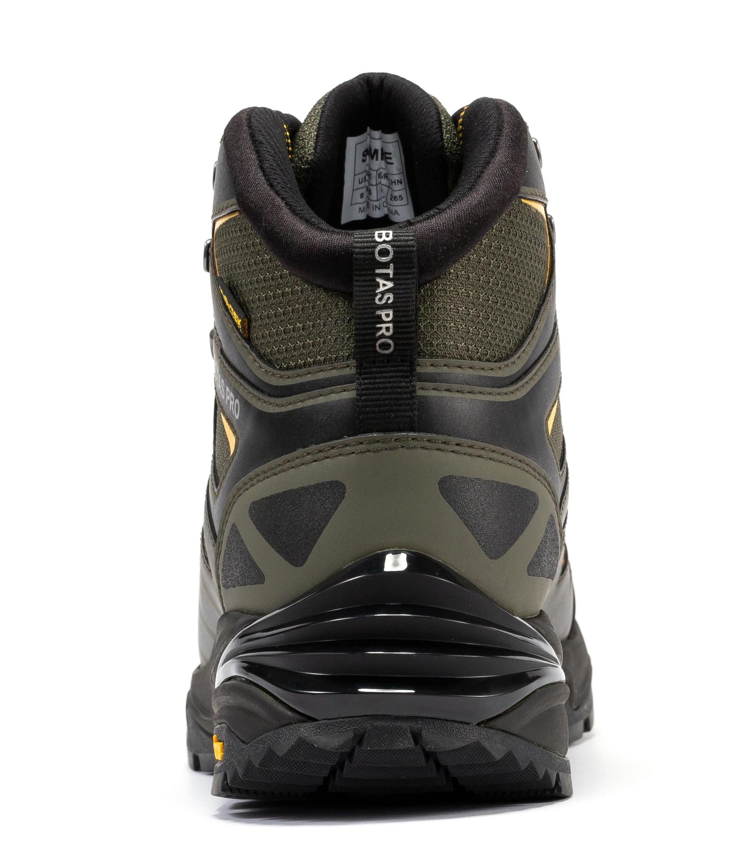 RockRooster Botas Pro Metallic Green 6 Inch Waterproof Hiking Boots with VIBRAM® Traction Lug Outsole  BP22111