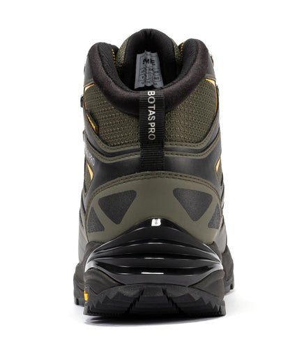RockRooster Botas Pro Metallic Green 6 Inch Waterproof Hiking Boots with VIBRAM® Traction Lug Outsole  BP22111