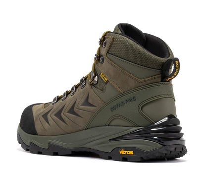 RockRooster Botas Pro Olive 6 Inch Waterproof Hiking Boots with VIBRAM® Traction Lug Outsole  BP22123