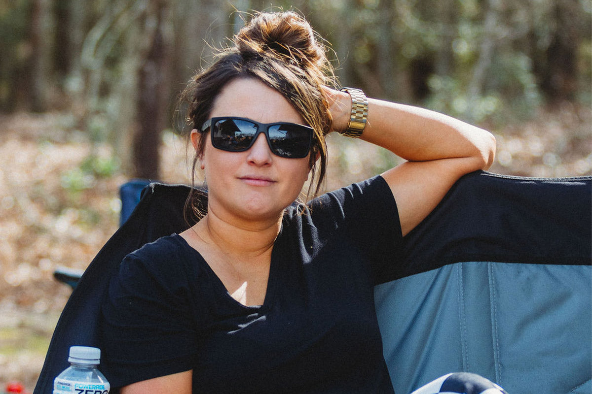 Detour Sunglasses Breach - Matte Black - Jet Black Polarized ANSI Z87+