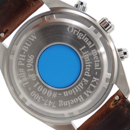 Bristol Aviator Watches 747 Tribute - Stainless Steel, Black Dial - Angler's Pro Tackle & Outdoors